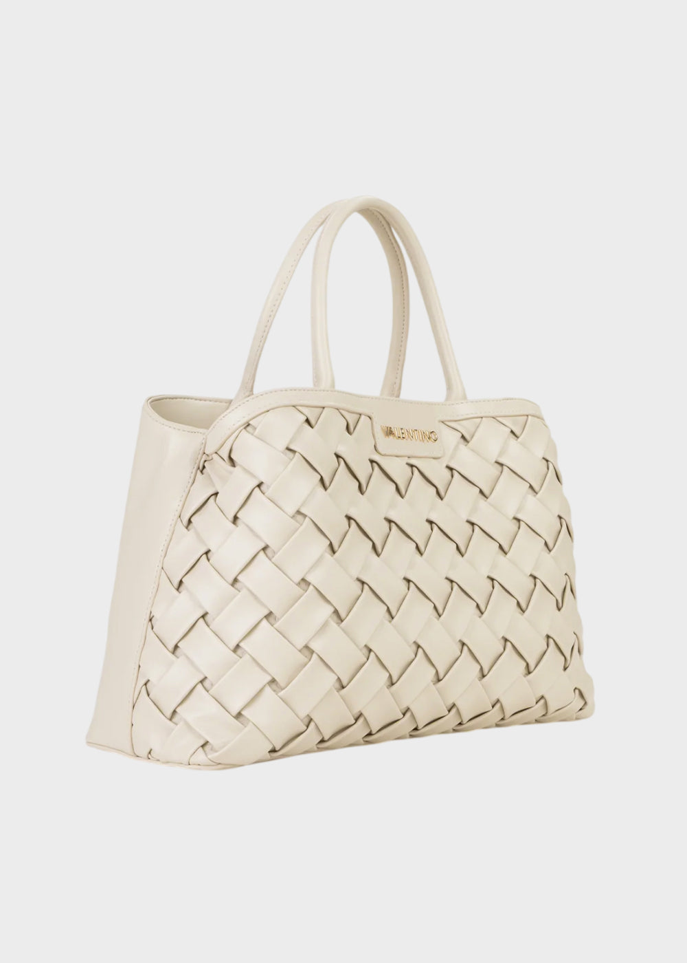 Borsa a mano Ennis con tracolla ed effetto intreccio