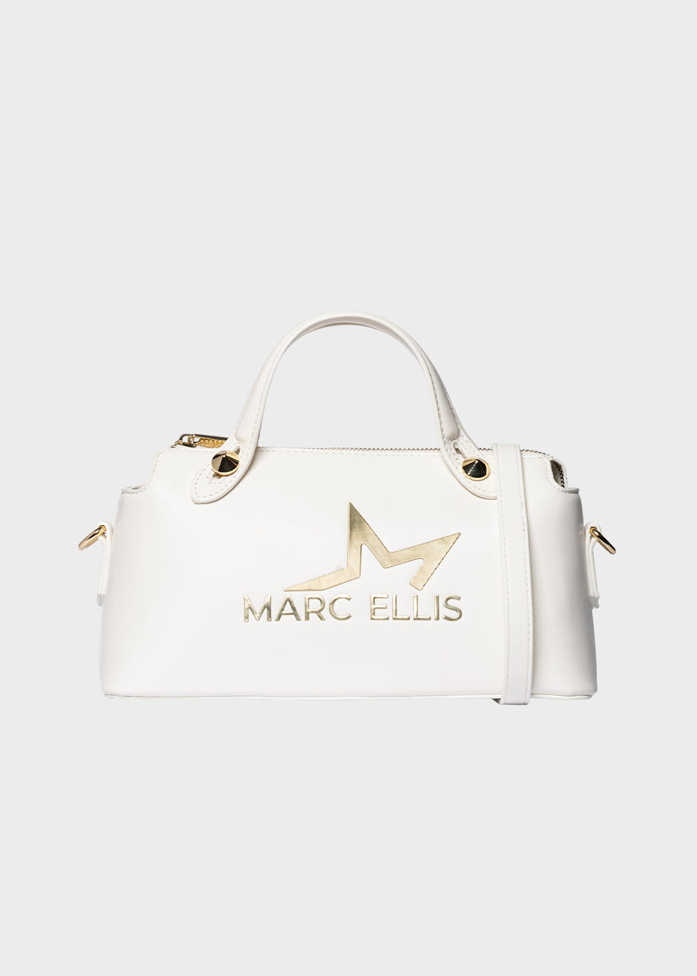 Borsa a mano Lauryn SY con tracolla e logo frontale