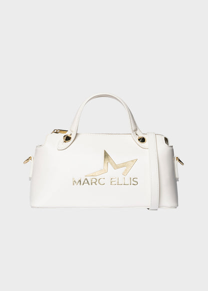 Borsa a mano Lauryn SY con tracolla e logo frontale