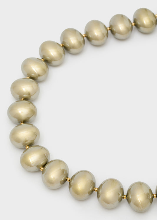 Rita choker necklace with resin pearls