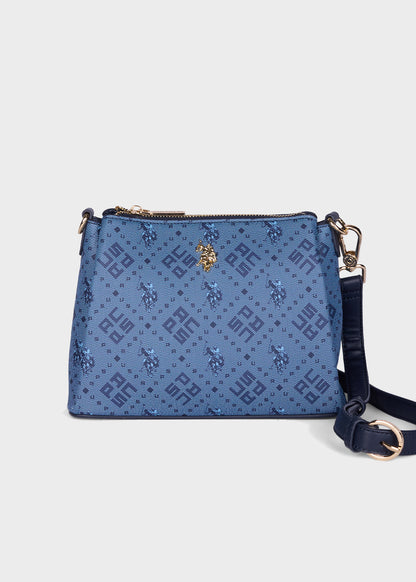 Hampton Logo Shoulder Bag