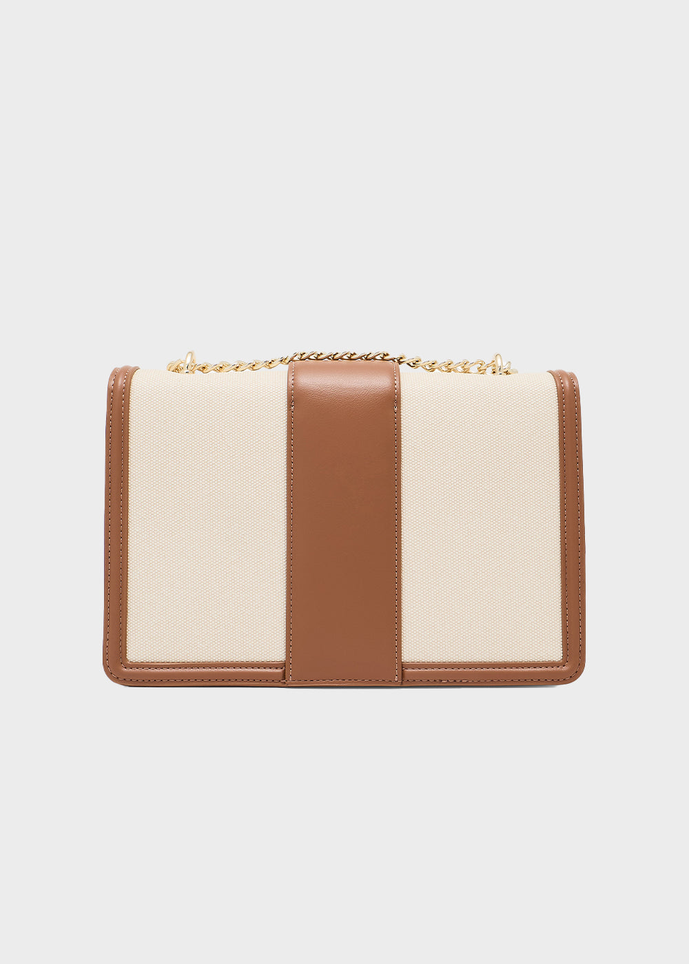 Borsa a tracolla con catena Jodie M in Canvas