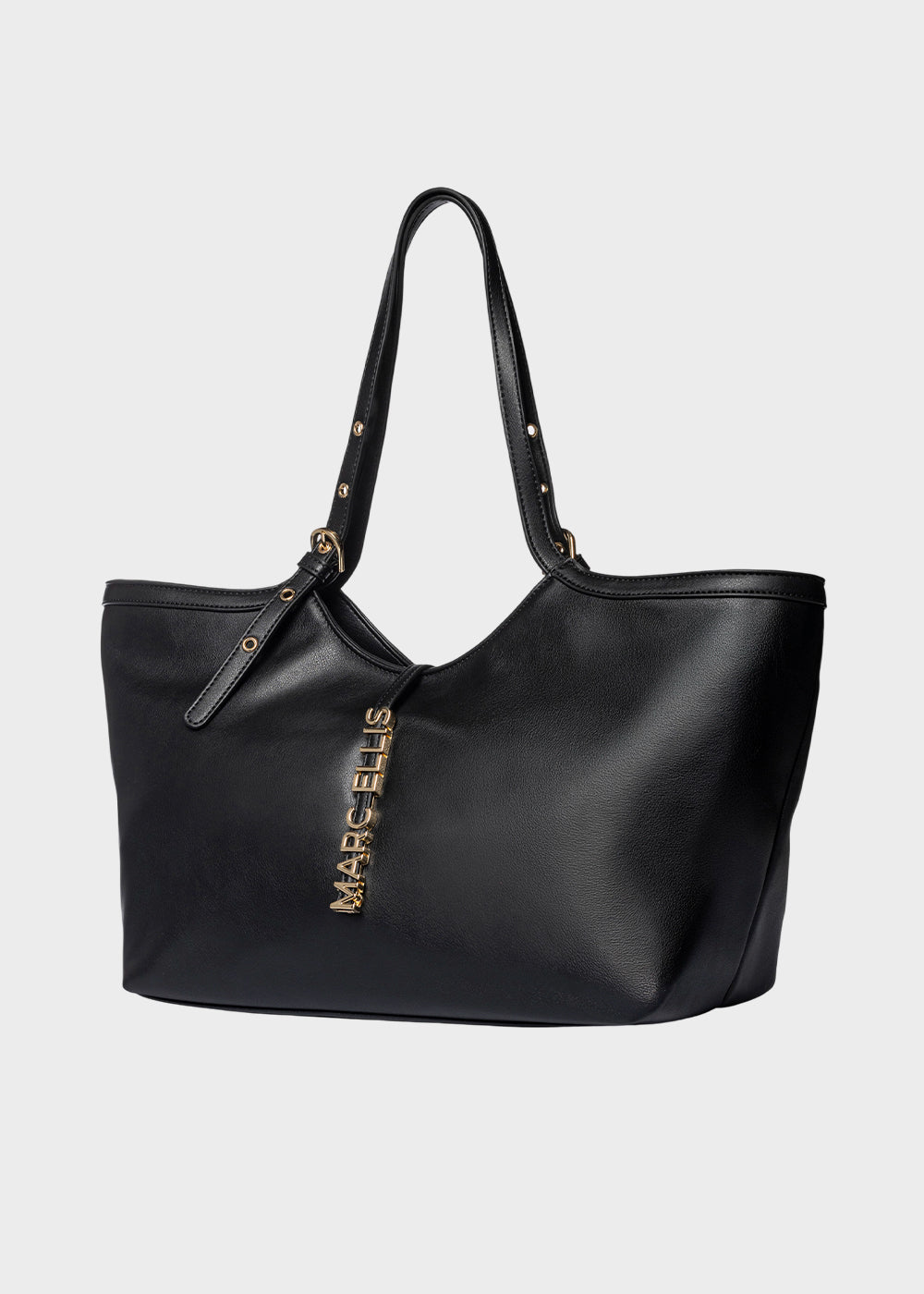 Borsa a spalla Scarlett Macro con logo metallico