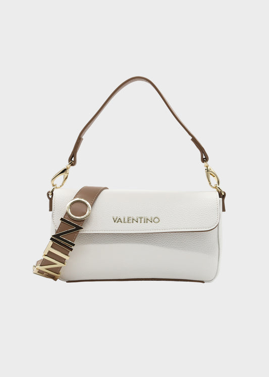 Borsa a baguette Alexia con tracolla e pattina