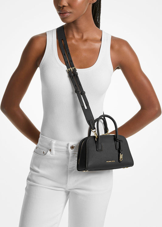 Ashton Extra-Small Hammered Leather Shoulder Bag