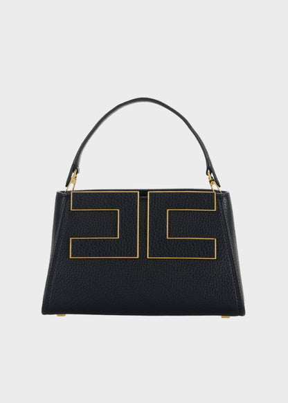 Borsa a mano con tracolla e logo