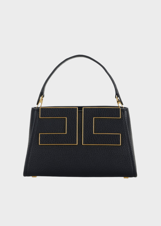 Borsa a mano con tracolla e logo