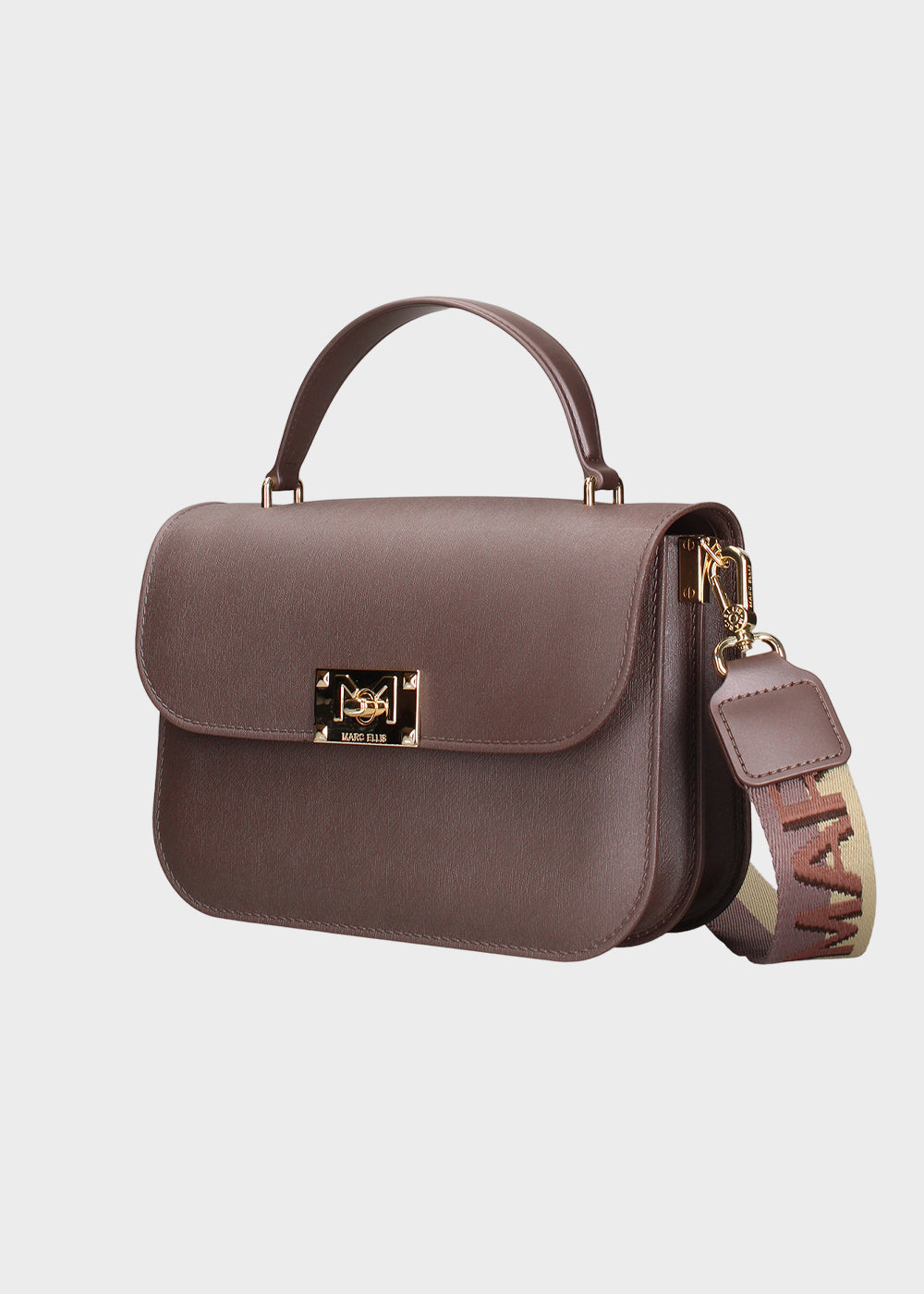 Borsa a mano Flat Ear M con tracolla-3