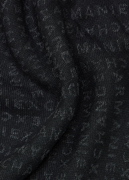 Sciarpa jacquard logo