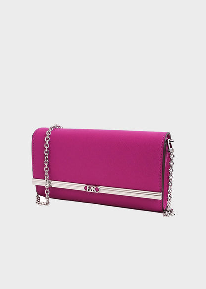 Mona clutch bag with shoulder strap