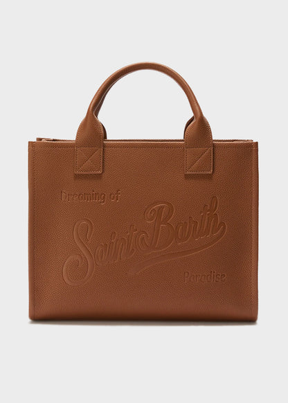 Large Leather Vanity Bag