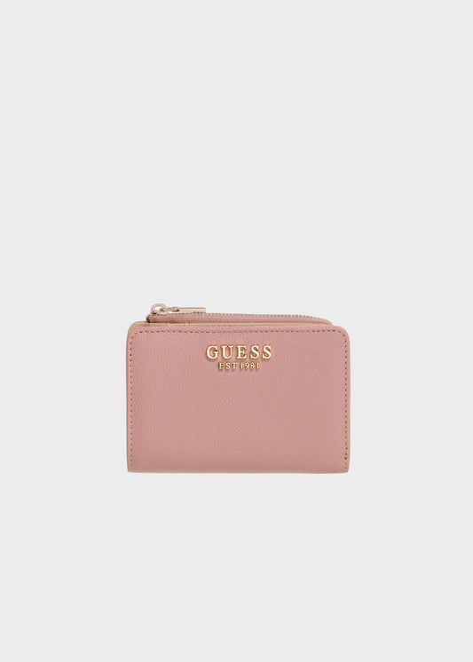 Portafogli Amorette con portamonete e logo metallico