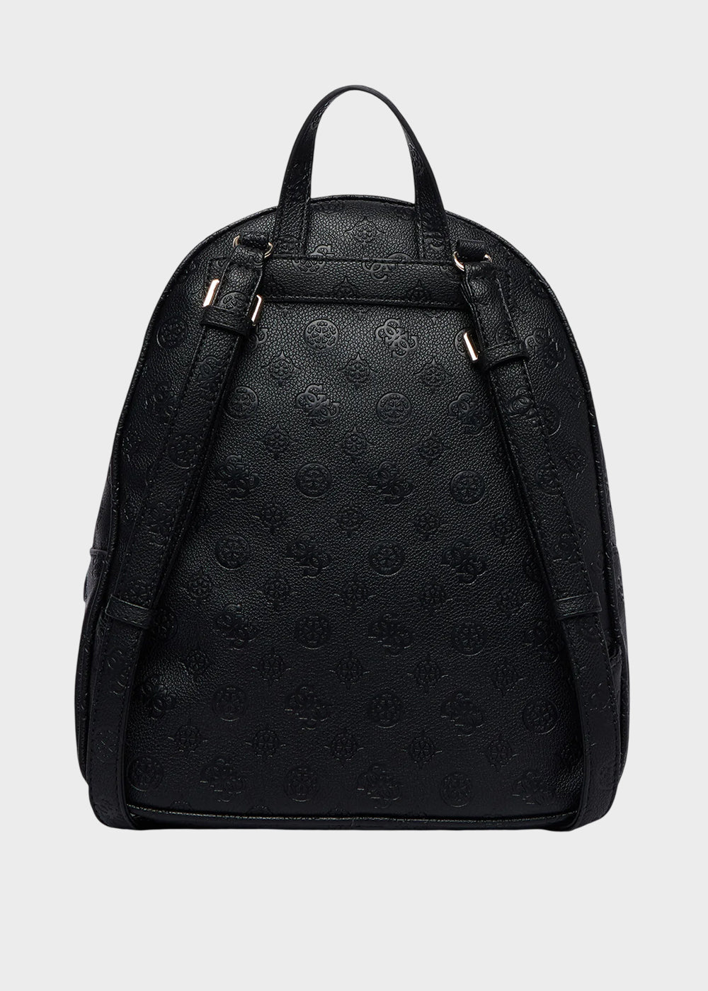Zaino Manhattan II con tasche frontali e logo all over-5