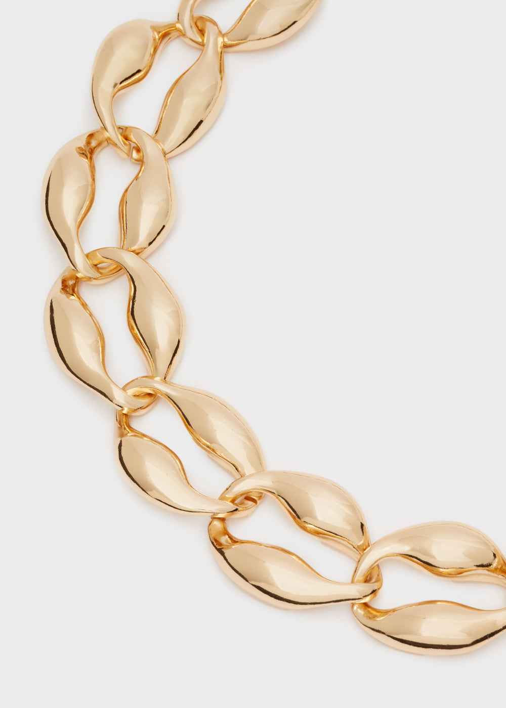 THICK MESH IRREGULAR NECKLACE-3