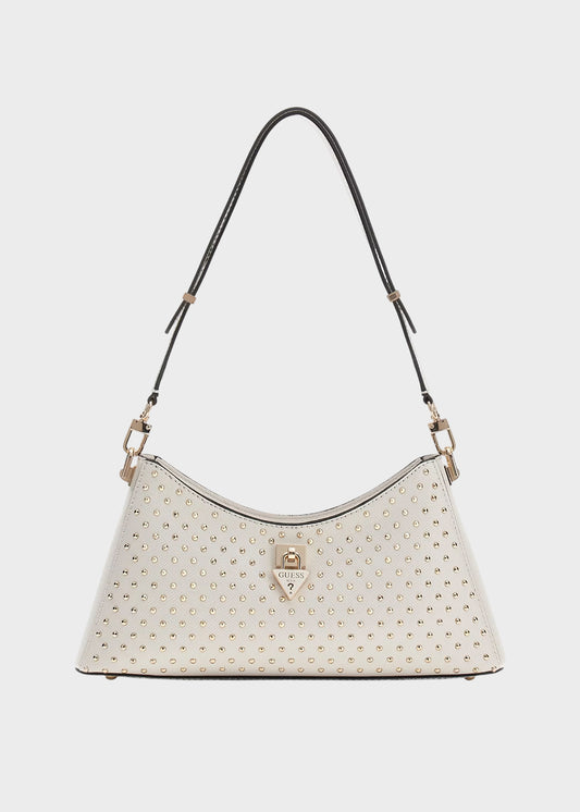 Borsa a spalla Patsie con borchie