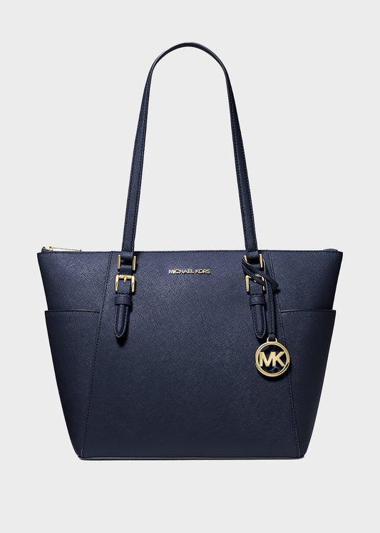 Borsa da spalla Charlotte grande con logo