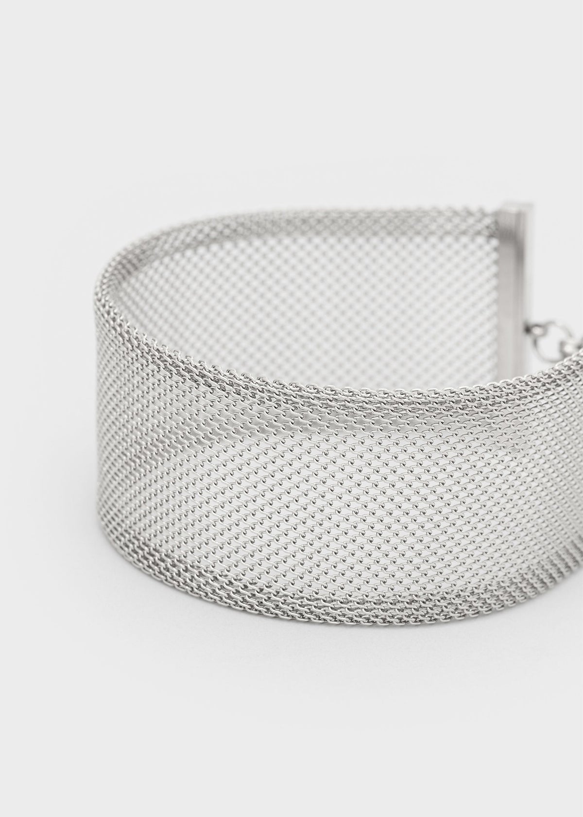Bracciale in acciaio in mesh-3