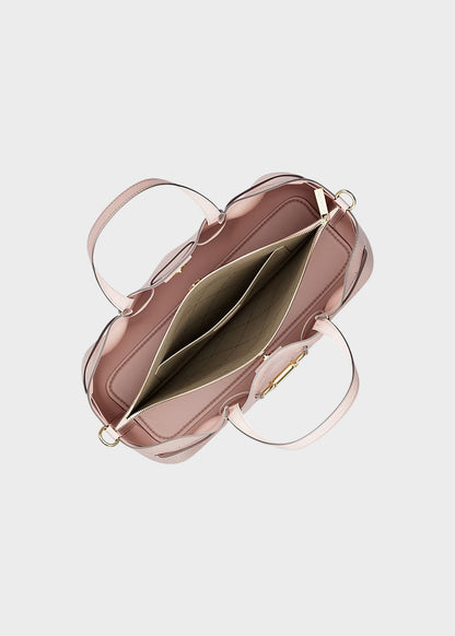 Borsa a mano con tracolla Carson Media con logo all over