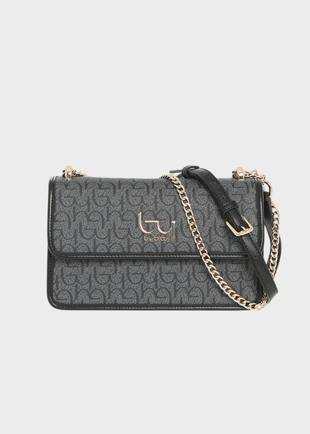 Borsa a tracolla Notredame con logo all over-1