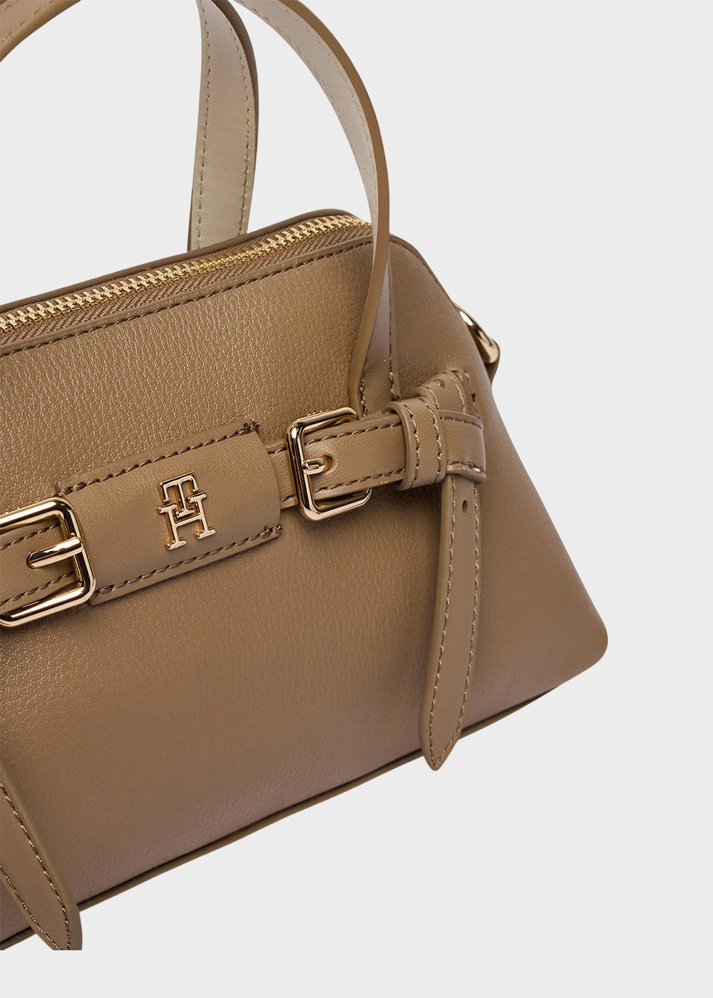 Borsa a mano Buckle Mini Tote con tracolla-3