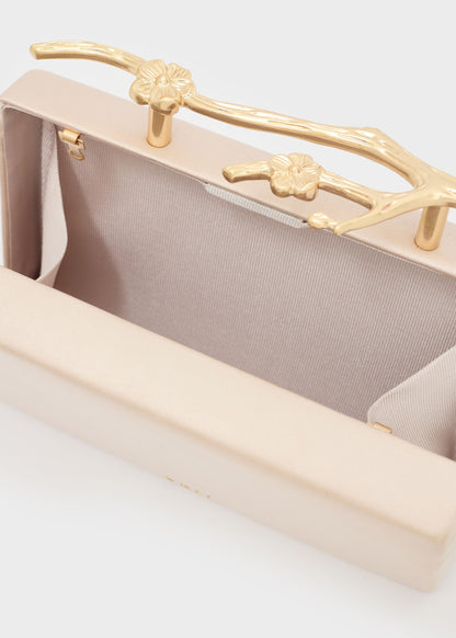 Clutch Nora con chiusura Ramo e tracolla a catena