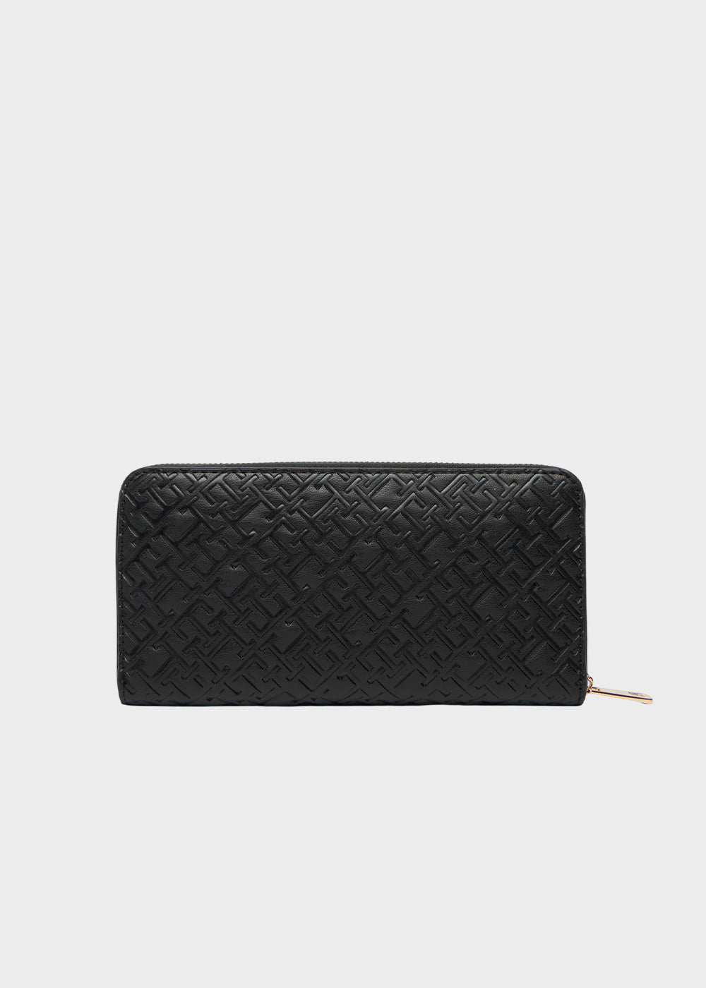 Portafogli con zip around e logo all over-3