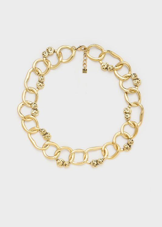 Collana girocollo catena chuncky