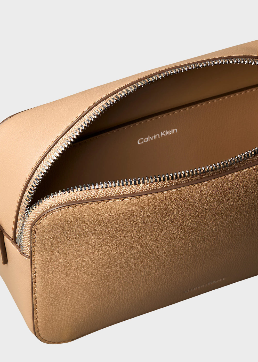 Borsa a tracolla con logo laminato-4