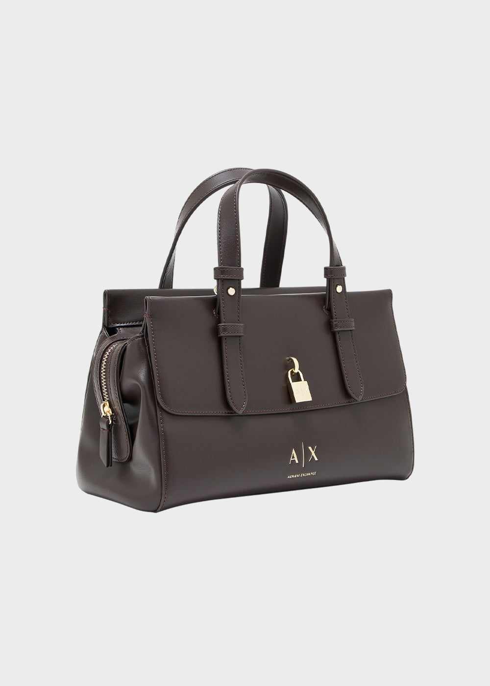 Borsa a mano Taylor Tote M con lucchetto decorativo e tracolla-4