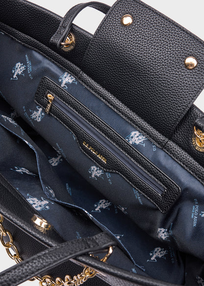 Stanford Shopping Bag with Chain