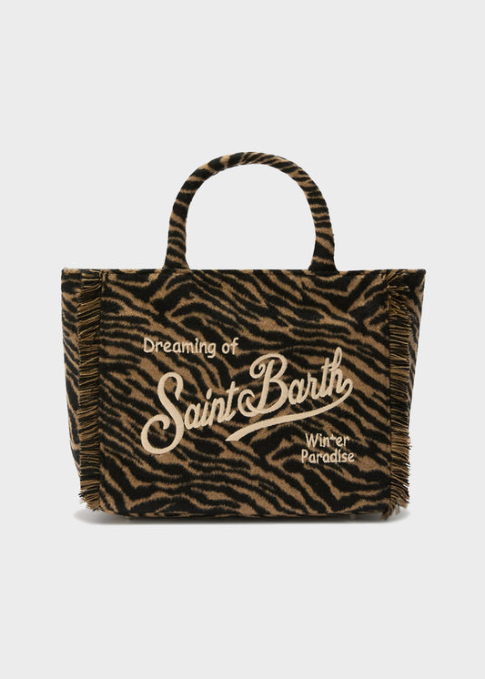 Borsa Colette Felt Zebra