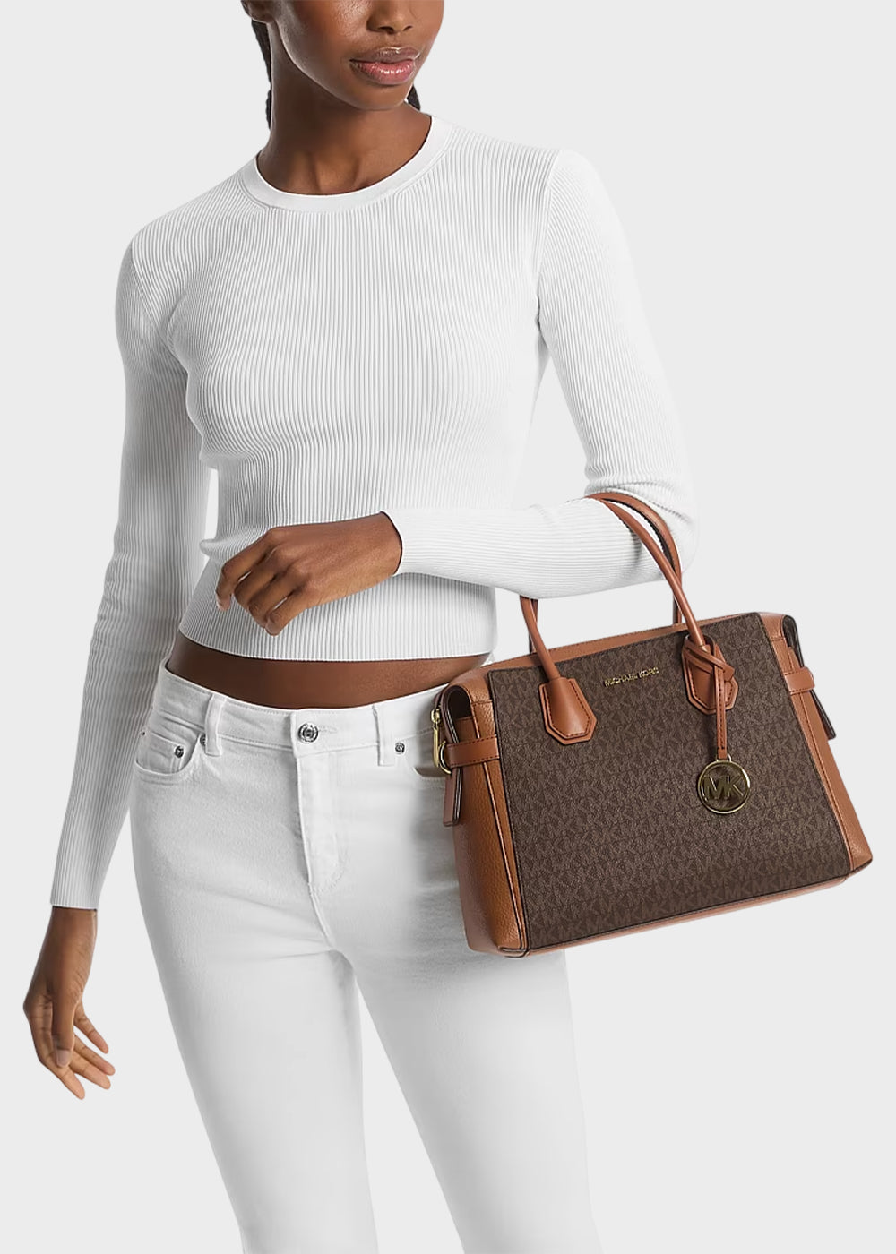 Borsa a mano con tracolla Mercer media
