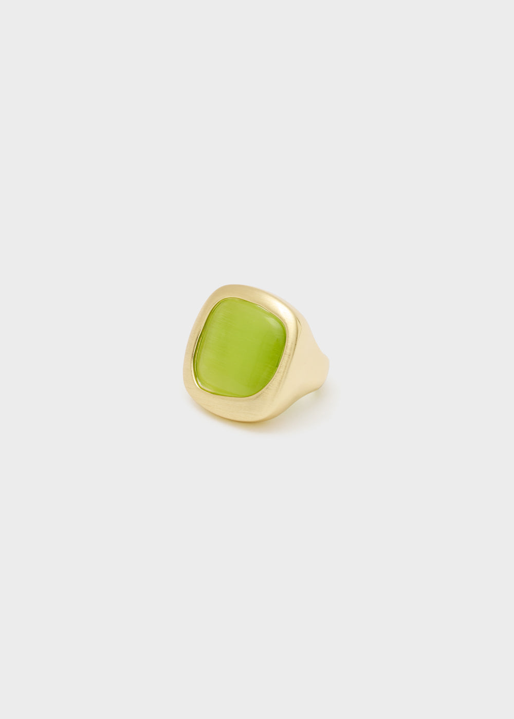 Anello Pia con pietra verde