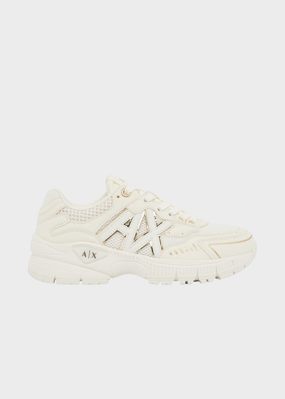 Sneakers in tela con logo