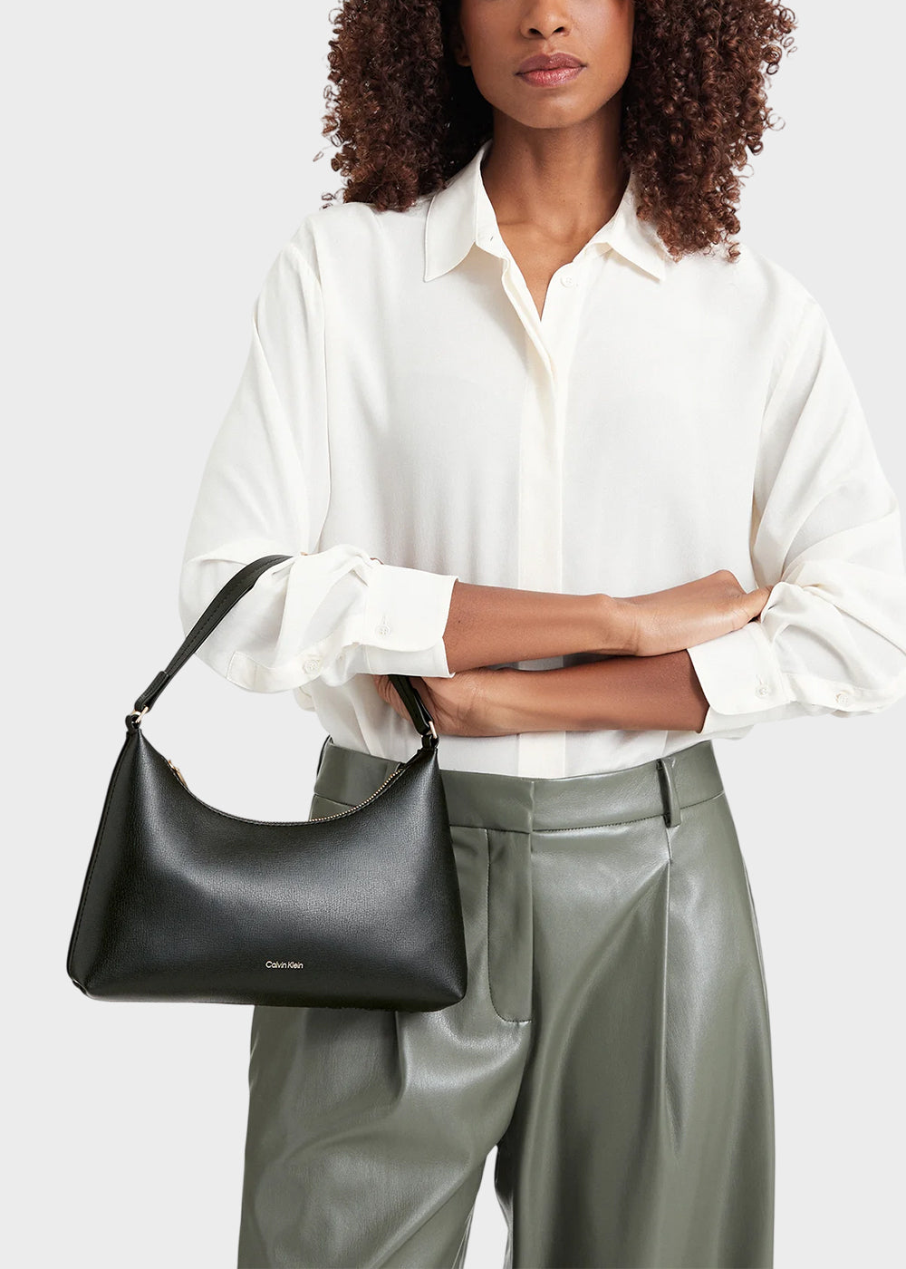 Borsa a spalla Small con logo-2