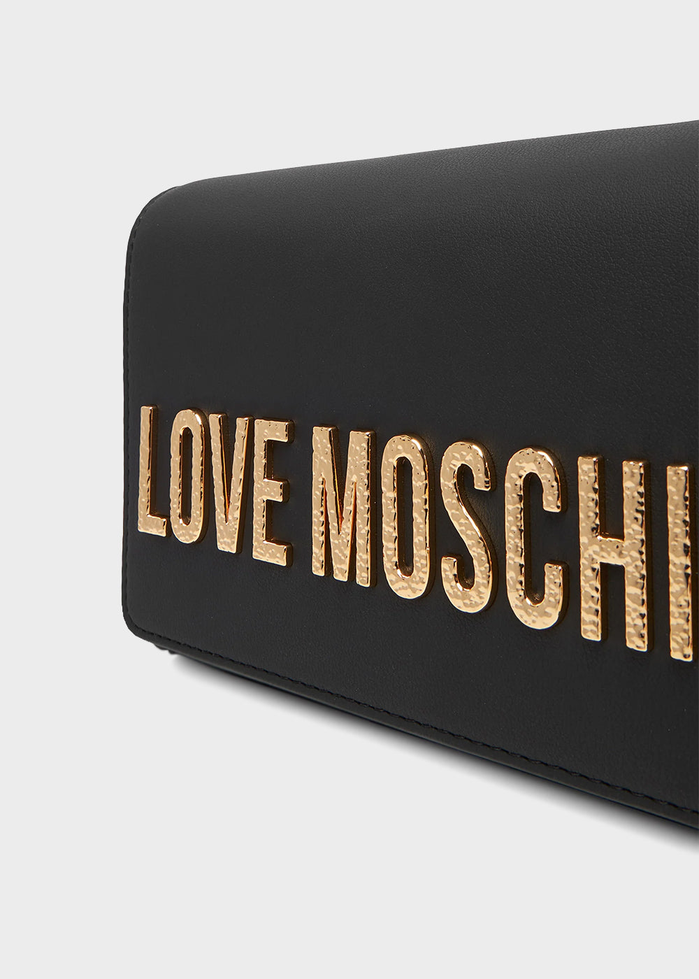 Borsa a tracolla con logo frontale