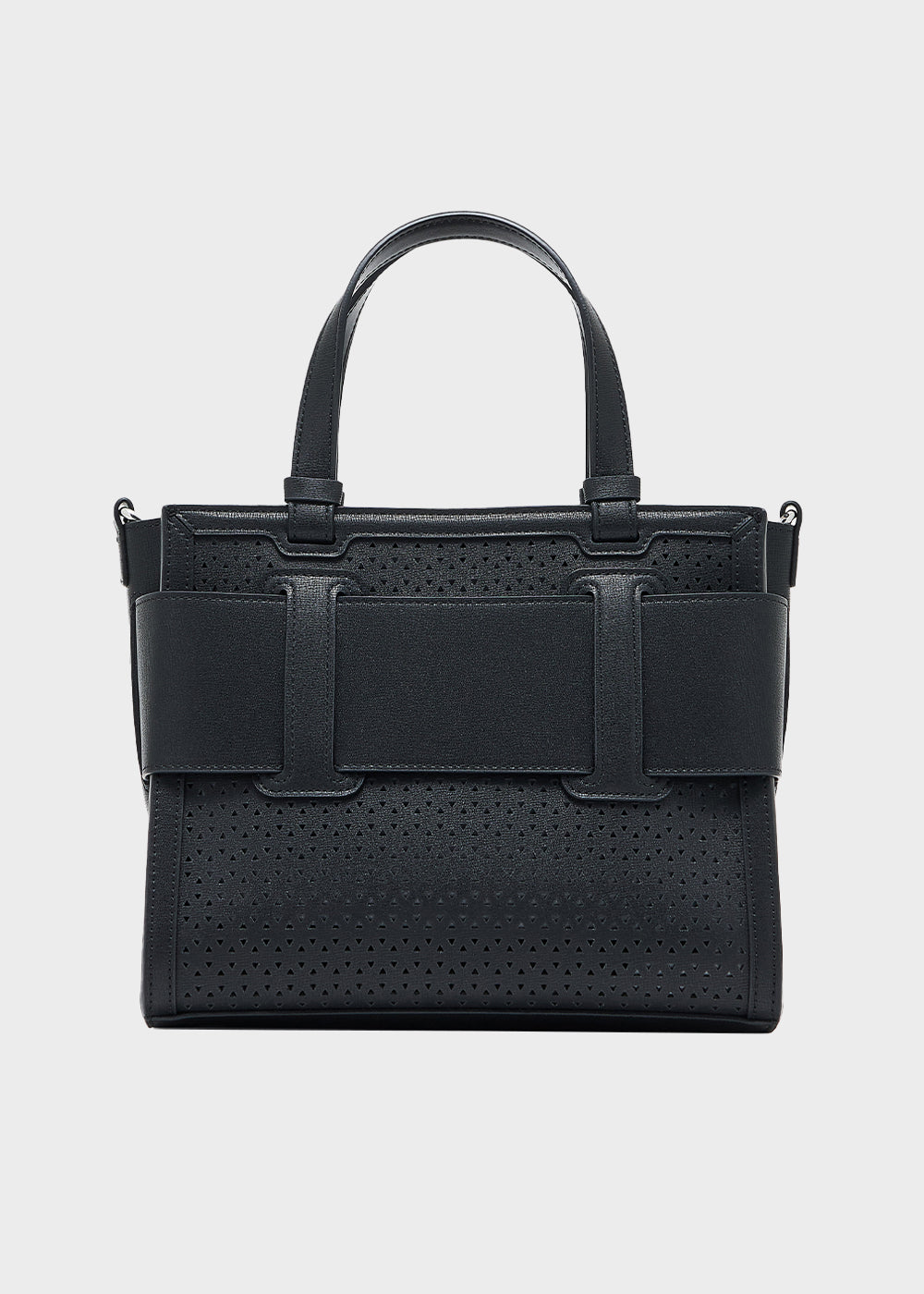 Borsa a mano con tracolla Susie Perforation Tote M