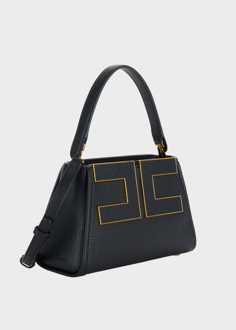 Borsa a mano con tracolla e logo