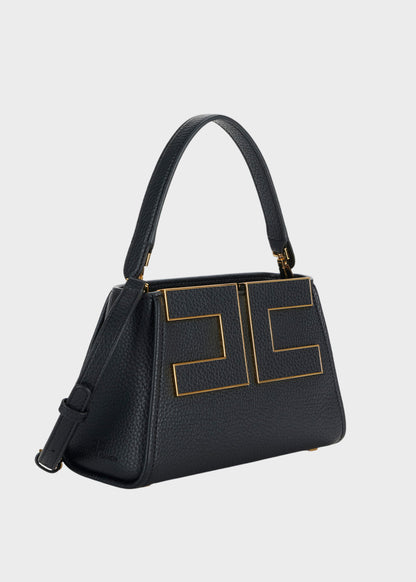 Borsa a mano con tracolla e logo