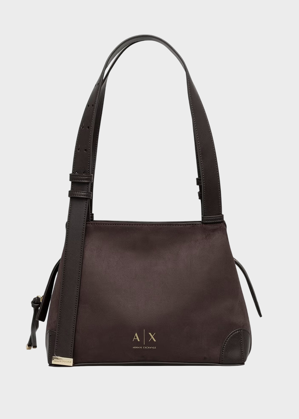 Borsa a spalla Alice in camoscio sintetico