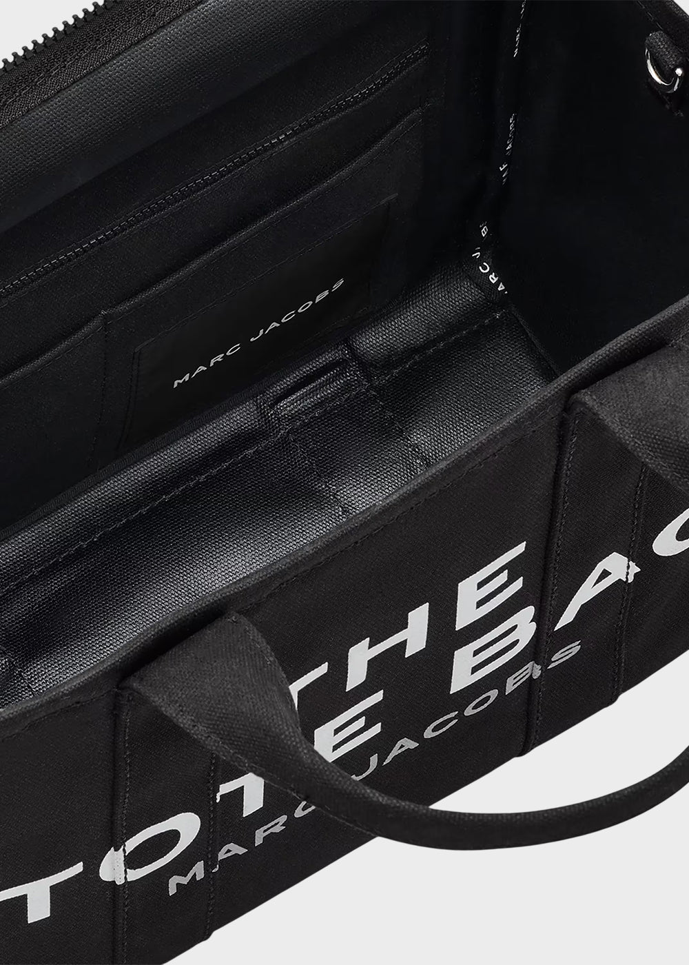 Borsa a mano "The Tote Bag" media con tracolla, in tessuto-7