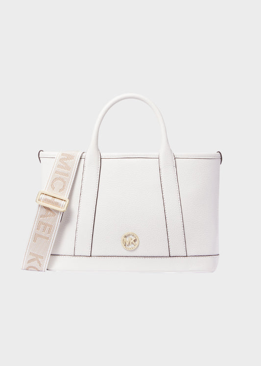 Luisa small hammered leather handbag