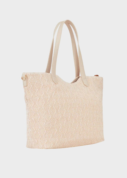 Borsa a spalla Courmayeur intessuto con tracolla