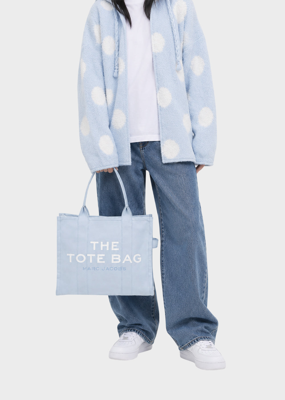Borsa da spalla "The Tote Bag" grande in tessuto