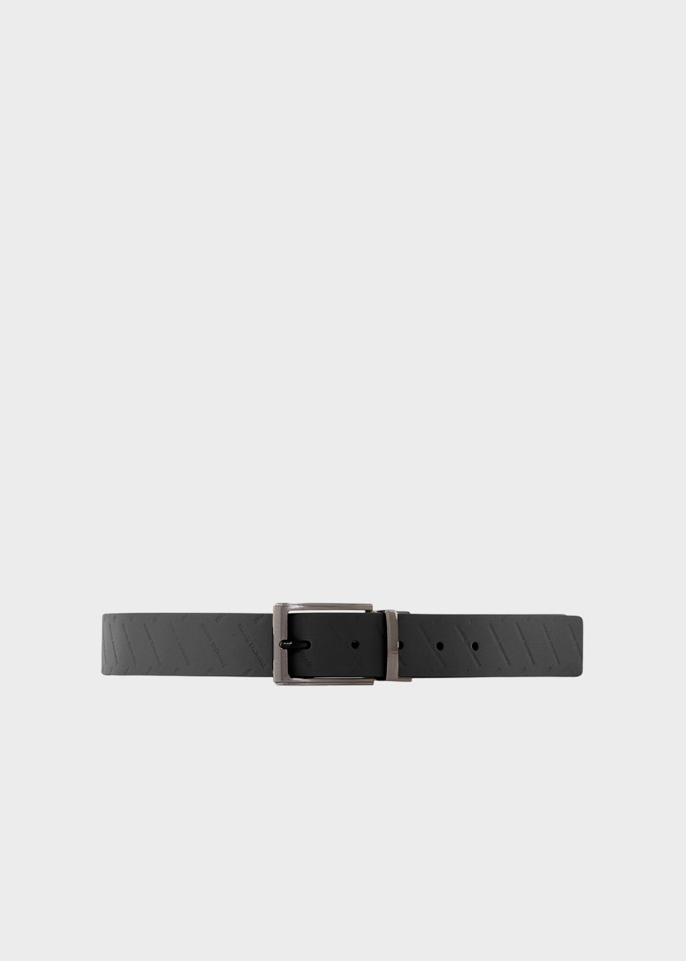 Cintura con Placca, reversibile (3,3 cm)
