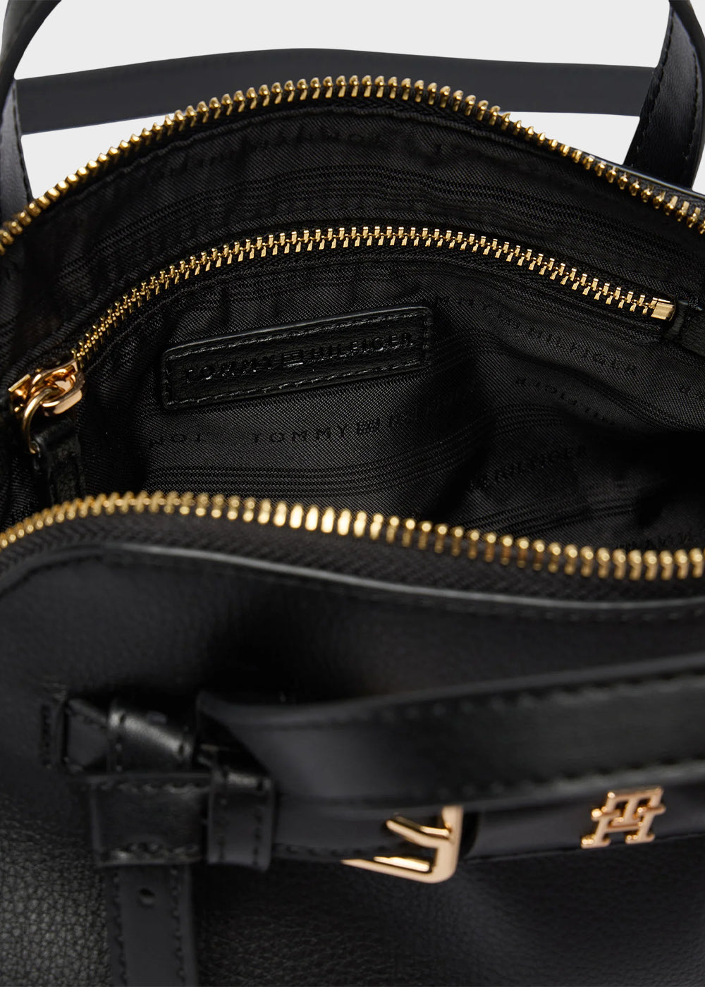 Borsa a mano Buckle Mini Tote con tracolla-5