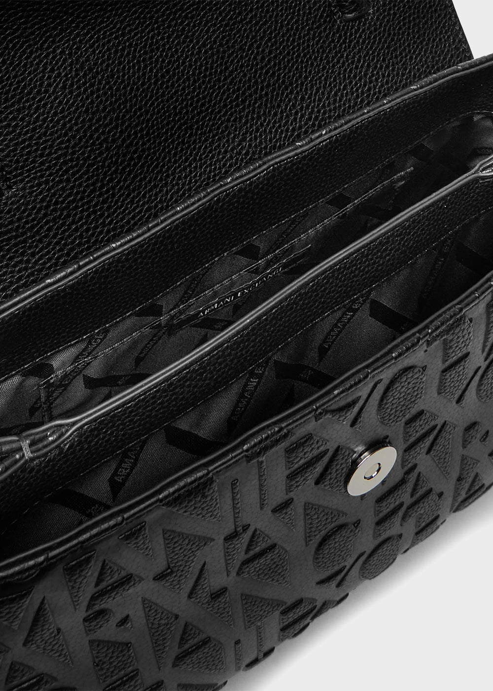 Liz Pebble shoulder bag with all-over logo-5
