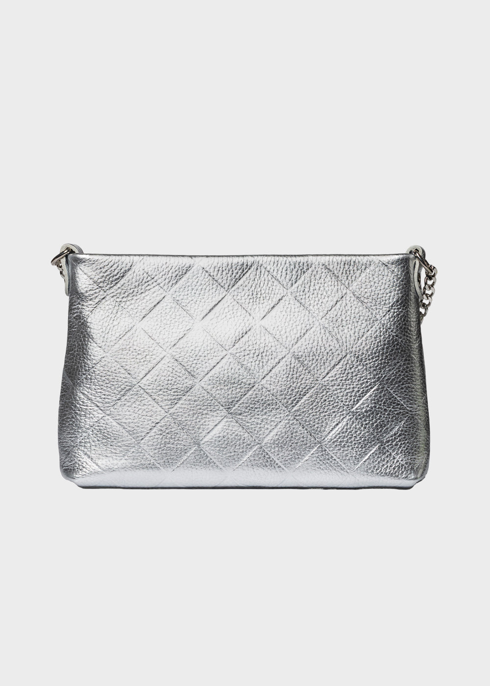 Borsa Marlene Plot con tracolla, con dettagli geometrici, in pelle-3