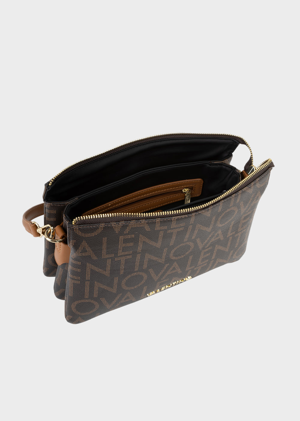 Borsa a tracolla Regina Re con logo all over-4