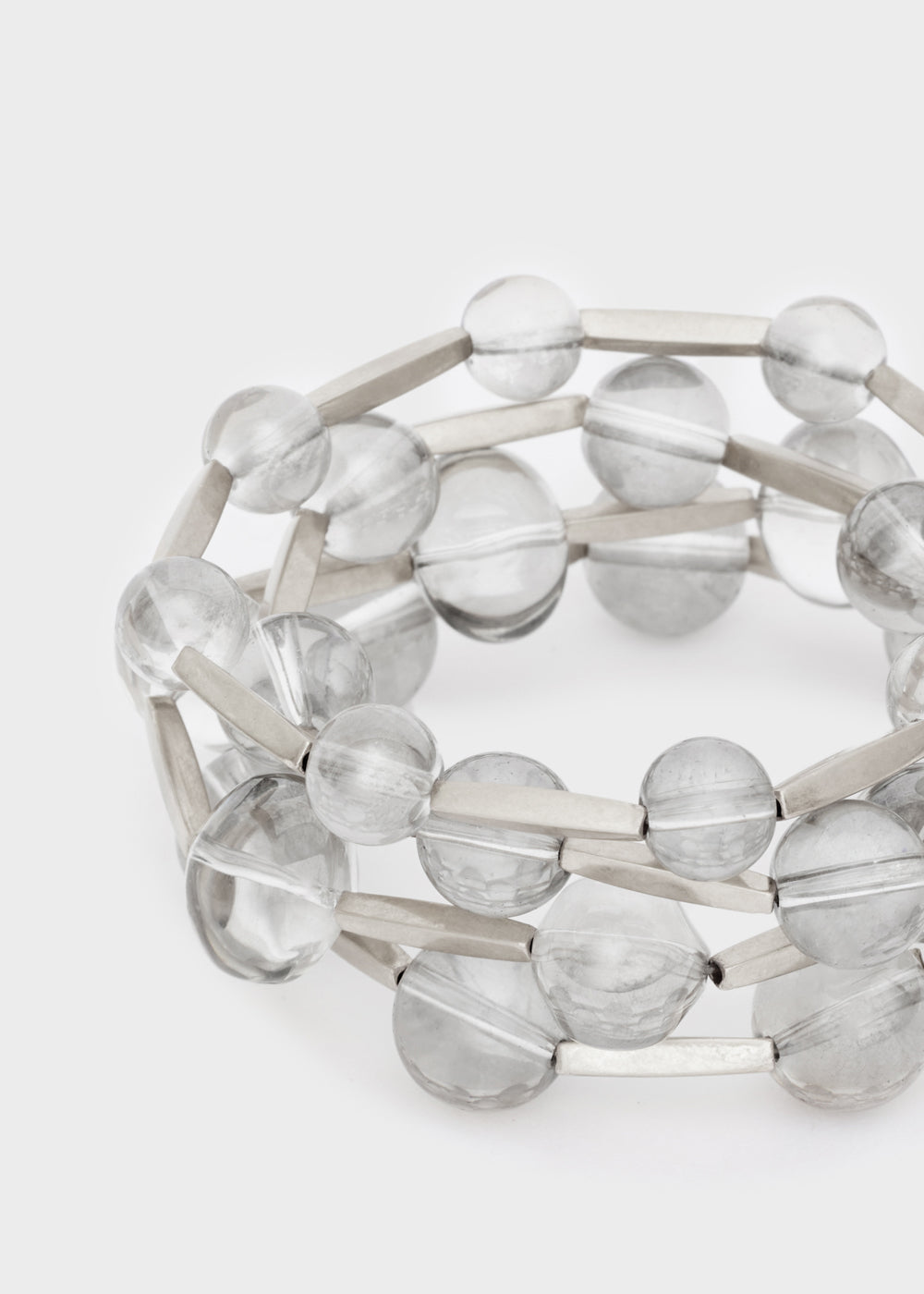 LUXE BIG BRACELETS SET WITH SPHERES